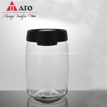Food Container Air Tight Glass Jar Vacuum Snack Container Kitchen Seasoning Box Set Coffee Bean Container Home Accessories